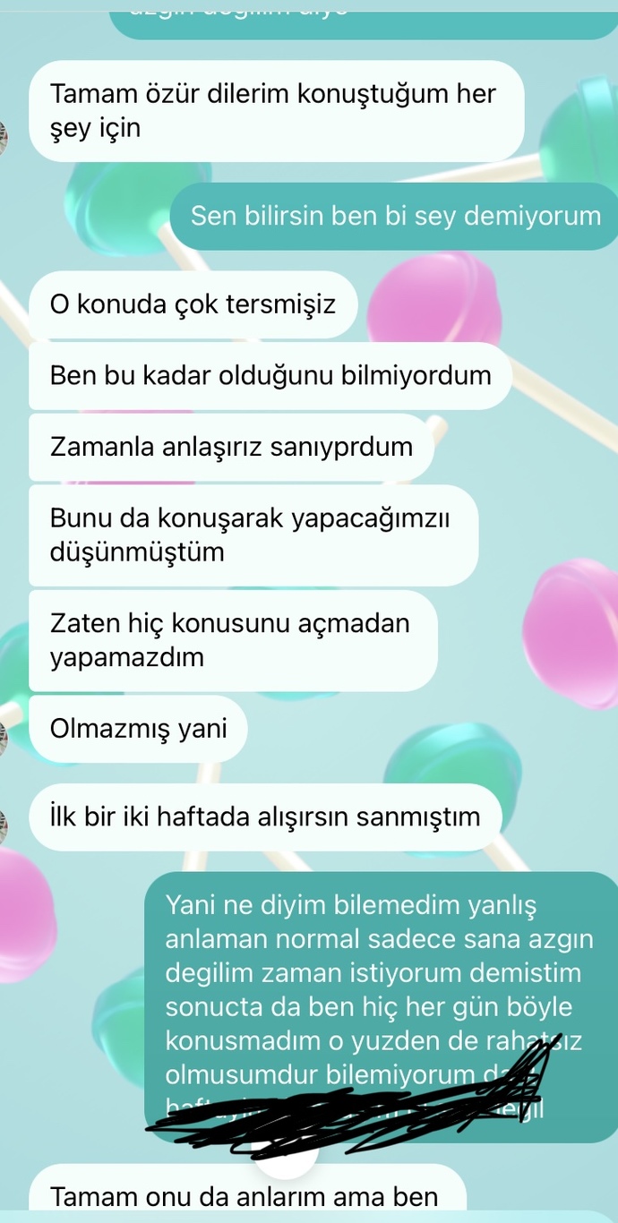Sevdiğim çocuk yalnızca istediklerini yapmak için mi konusuyor?
