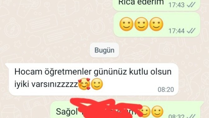 Sizi mutlu eden mesajlar var mı?