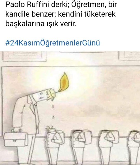 Kimse öğretmenler gününü kutlamadi neden?