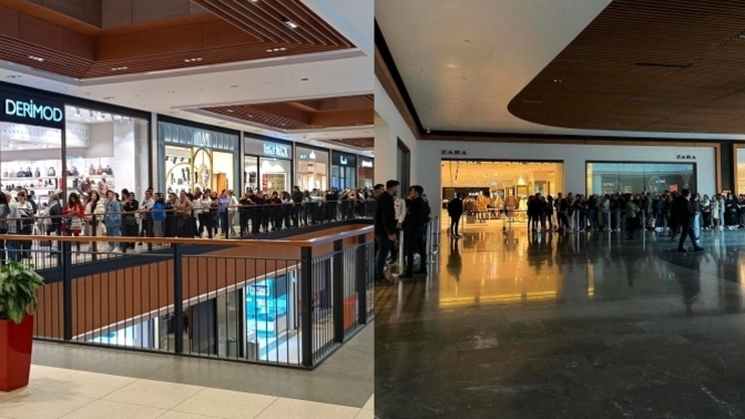 Black Friday için mağazalarda kuyruklar oluşuyor. Siz indirim için sıra bekler misiniz?