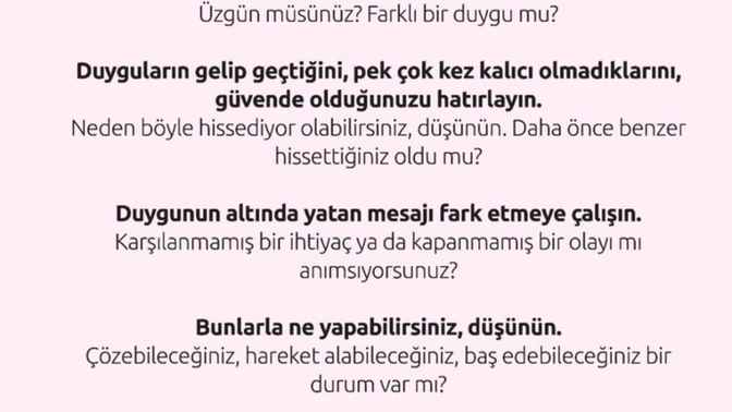 Duygularınızı açıkça belli eder misiniz? Ya da duygularınızı doğru ifade edebiliyor musunuz?