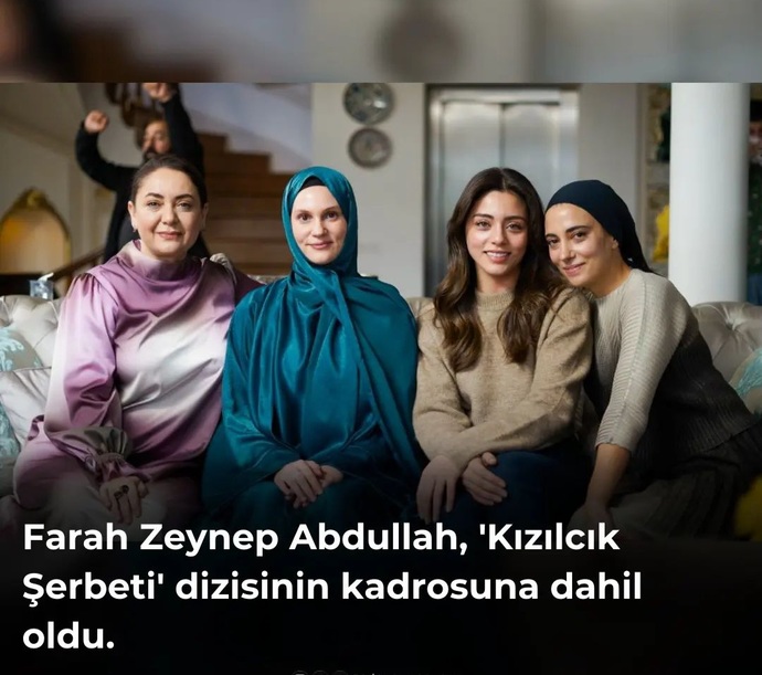 Farah Zeynep Kızılcık Şerbeti kadrosuna dahil oldu, kendisini beğenir misiniz?