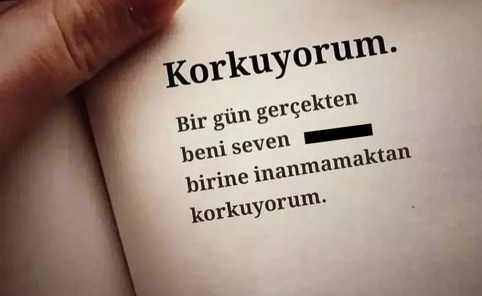 Gerçekten sevildiğine ne zaman inanırsın?