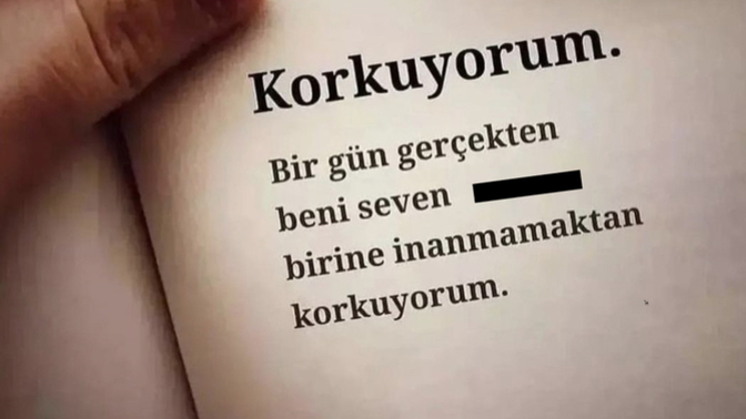 Gerçekten sevildiğine ne zaman inanırsın?