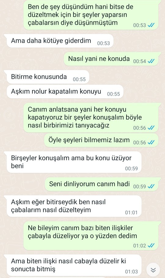Sizce böyle düşünen erkekten olur mu?