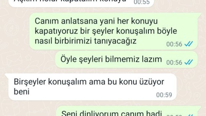 Sizce böyle düşünen erkekten olur mu?