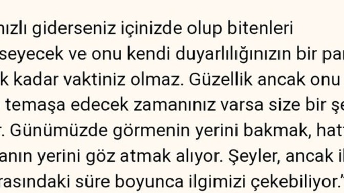 Hızla akıp giden zaman içinde siz, ciddi manada kalbinize ve ruhunuza vakit ayırabiliyor musunuz?