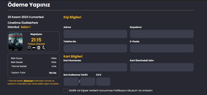 Bir sinema bileti 195 lira olmuş! En son ne zaman sinemaya gittiniz, ne kadar ödediniz?