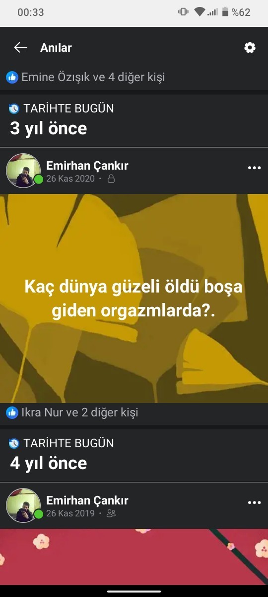 Kaç güzel öldü boşa giden orgazmlarda?