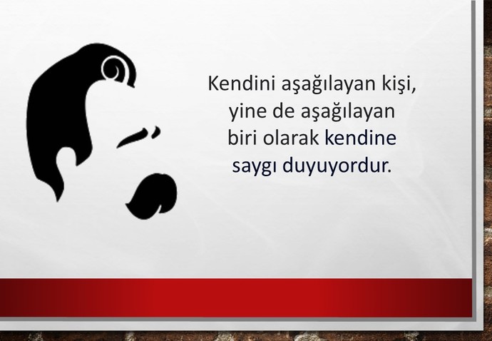 Bu aralar kendinizle aranız nasıl?