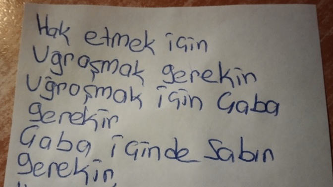 Kendinize bir motivasyon bırakın?