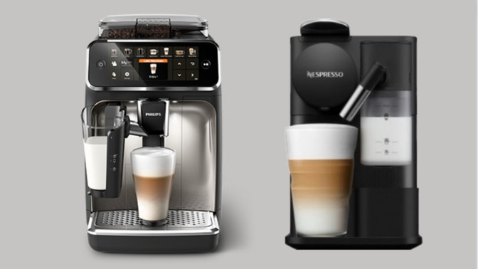 Nespresso mu Philips Latte Go mu?