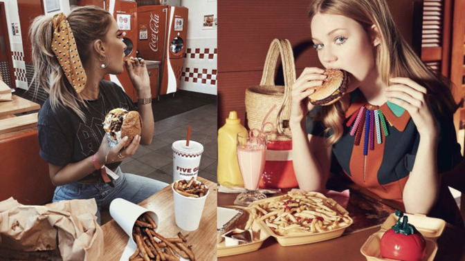 Hayatımda ilk kez hamburger yiyeceğim, rezil olur muyum yerken?