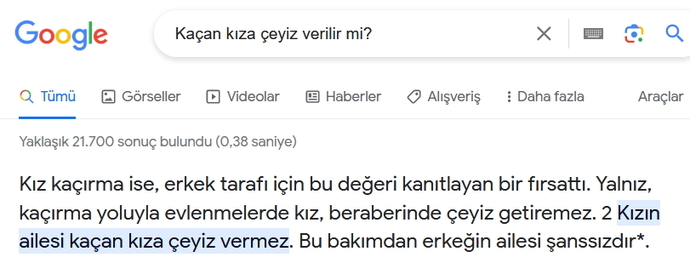Kaçan kıza çeyiz verilir mi?