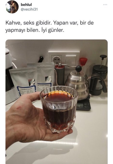 Herkes günlük kahvesini içti mi☕️?