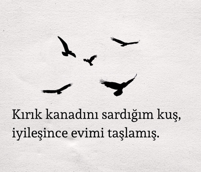 Görseldeki sözü nasıl yorumlarsınız?