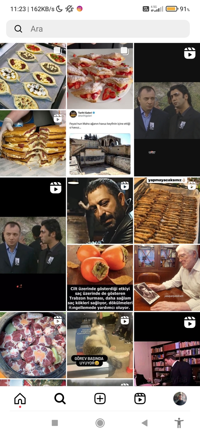 İnstagram keşfetinizde neler var?