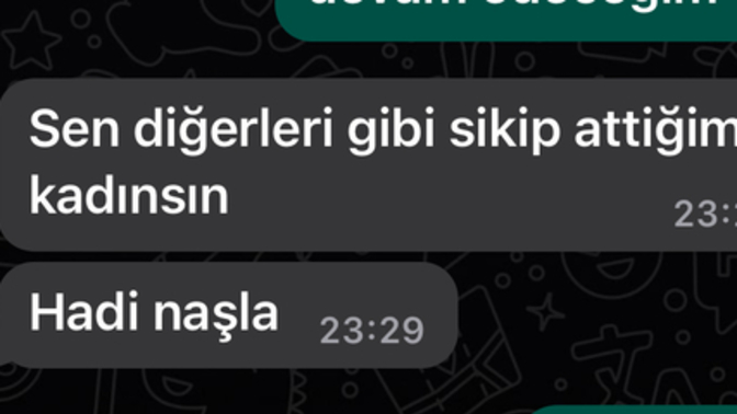 10 aylık bir ilişki ve sonunda bunu diyecek kadar karaktersiz?