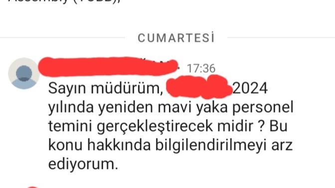 Bu diyalogtan sizce yeniden alım yapılacağı anlamı çıkıyor mu sizce?