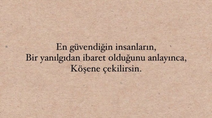 En güvendiğiniz kişilerin bir yalan olduğunun farkına vardığınızda ne yaparsınız?