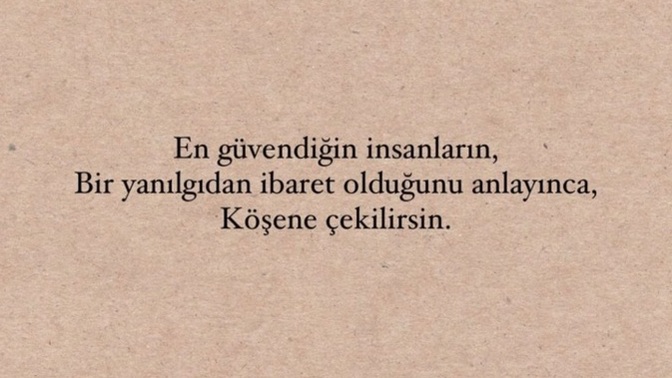 En güvendiğiniz kişilerin bir yalan olduğunun farkına vardığınızda ne yaparsınız?