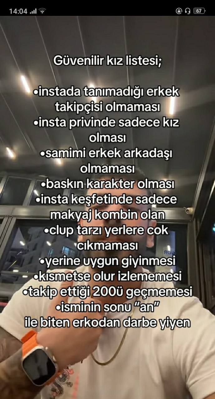 Erkekler için güvenilir kız listesiymiş, bu kriterler doğru mu?