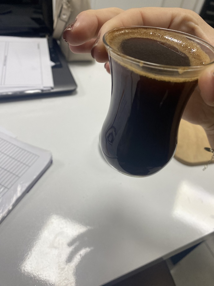 Kahveyi böyle içen var mı?