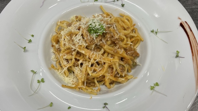 Bolonez soslu makarna yaptım, nasıl olmuş sizce?