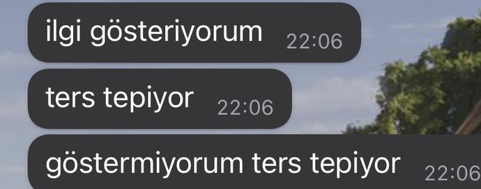 İlgilenmeyen sevgili sevmiyor mudur?