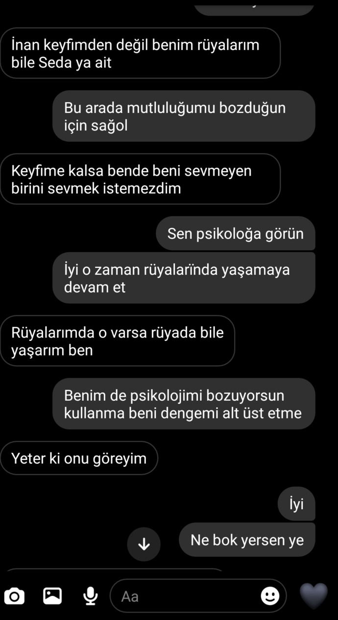 Bu kişinin amacı ne sizce?