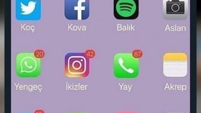 Burcuna ait uygulama hangisi =) =)?
