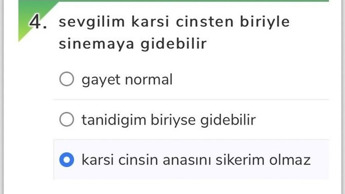Sevgiliniz, karşı cins ile bir yere gidebilir mi?