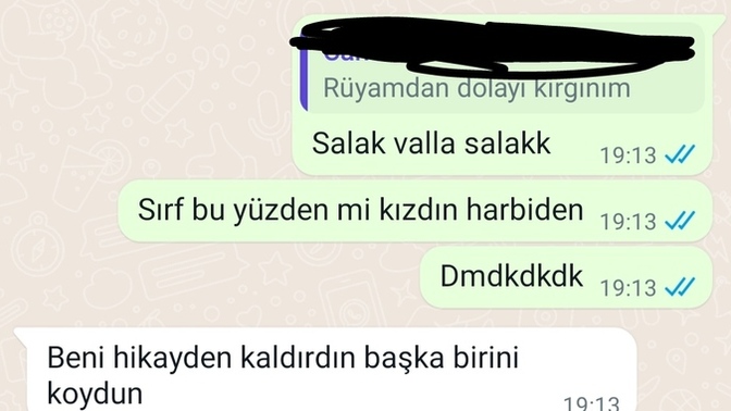 Şuana kadar size atılan en saçma trip sebebi neydi?