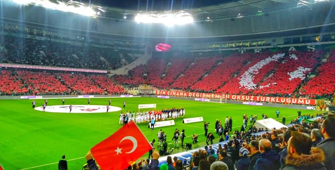 Türkiye milli maçına hiç gittiniz mi?