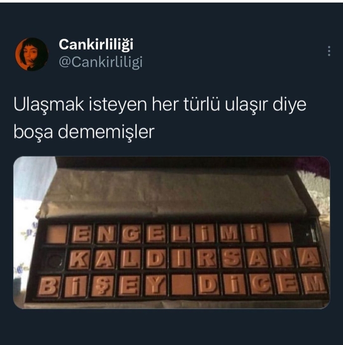 Sizi engelleyen manitaya başka yerden ulaşmaya çalışır mısınız?