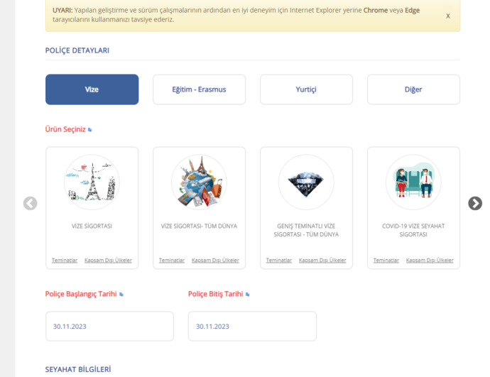 Sompo sigorta web sitesi neden hata verip duruyor?
