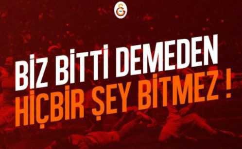 3-3 lük sonuç ve maç yine de çok iyiydi, Galatasaraya hangi şarkıyla seslenmek isterdiniz 😏?