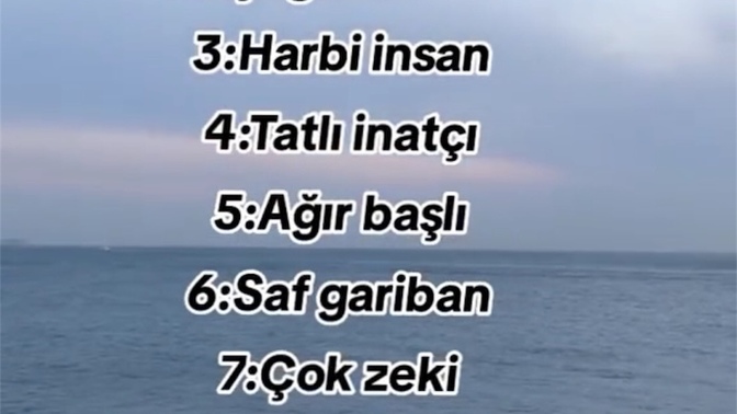 Telefon numaranın son rakamına göre sen nesin?