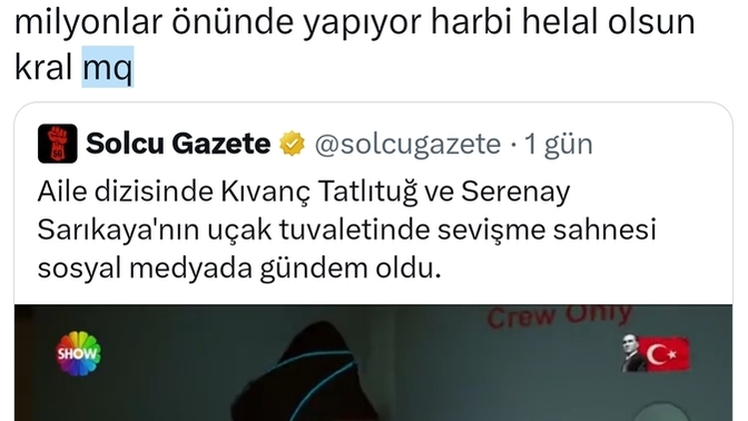 İş olunca aldatma olmaz mı?