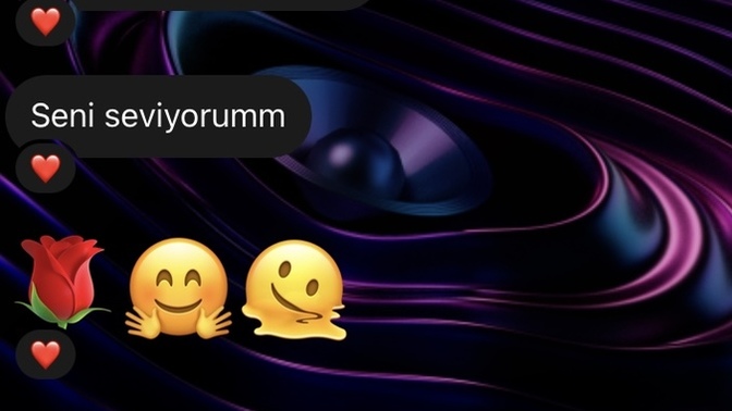 Sizce bu sohbet arkadaşça mı yoksa aşk hoşlanma var mı?