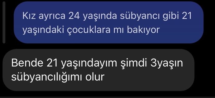 3 yaş farkla süpyancılık olur mu?