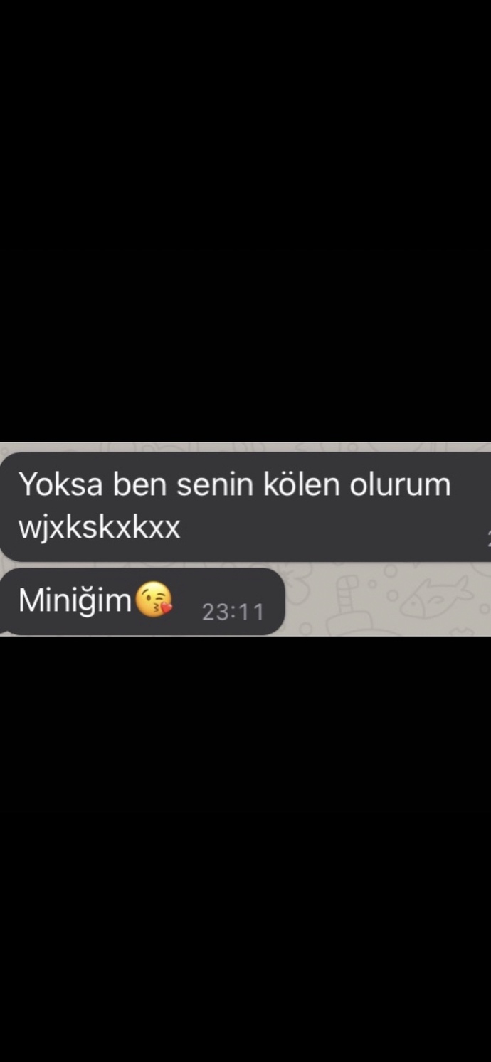 Size gelen hangi mesaj hoşunuza gider?