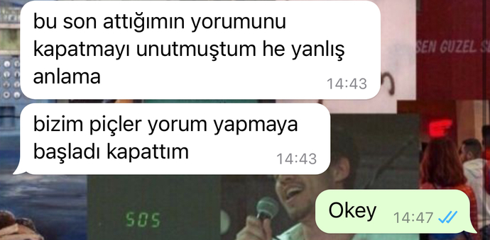 Sizce başkası da var mı?