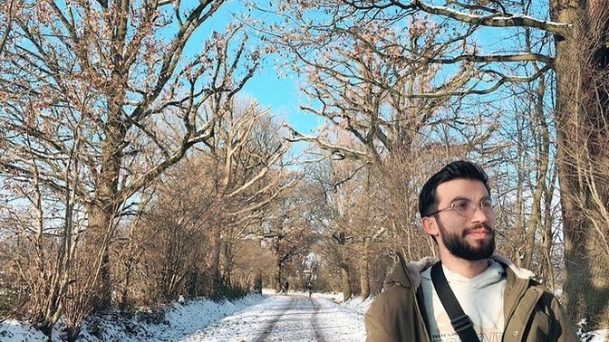 Almanya Hamburg karlı havadan selamlar, sizde nasıl keyifler?
