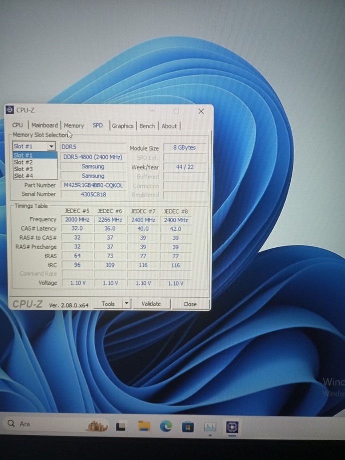 Acer nitro 5 AN515-58 50FK modelinde kaç ram slotu var?