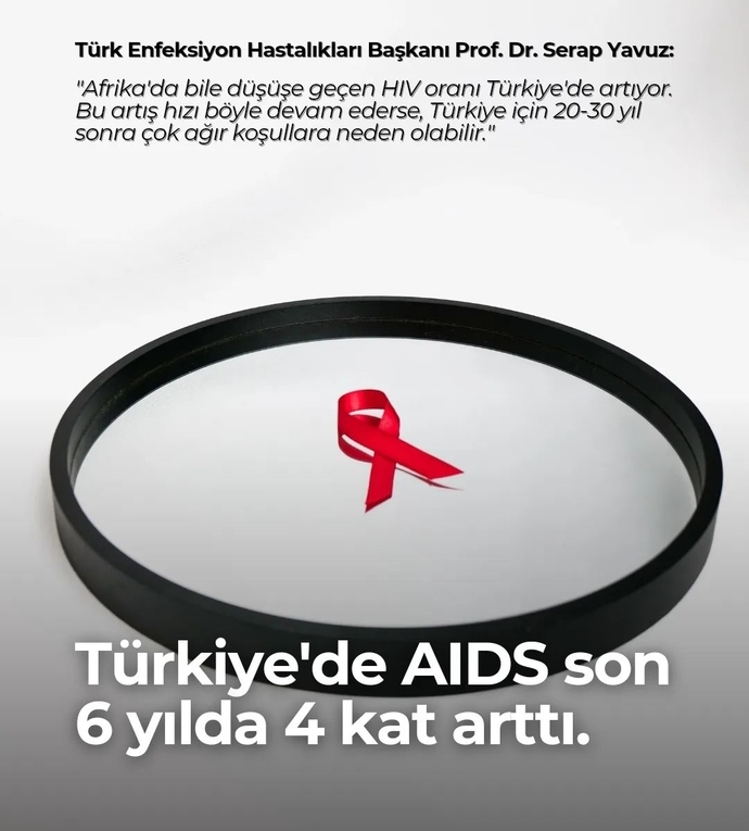 Türkiyede AIDS son 6 yılda 4 kat artmış, bu hastalığın belirtileri nedir?
