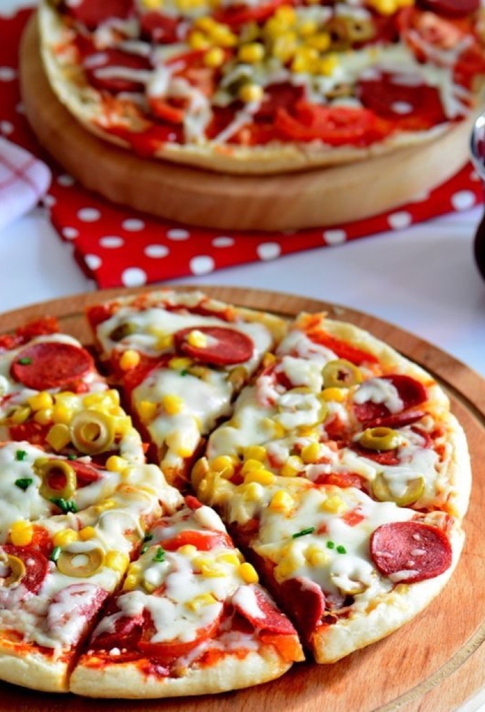 Tavada pizza denediniz mi?