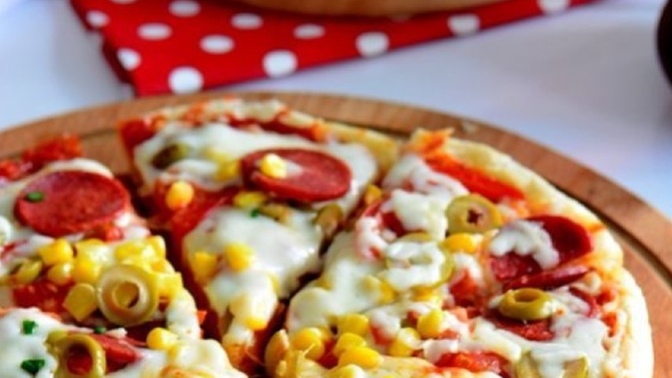 Tavada pizza denediniz mi?