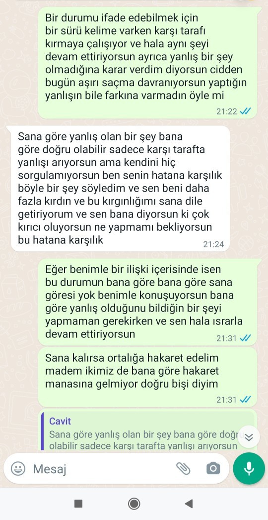 Çok kötüyüm, sevgilim bir anda ayrıldı ufak bir sebeple. Bakar mısınız?