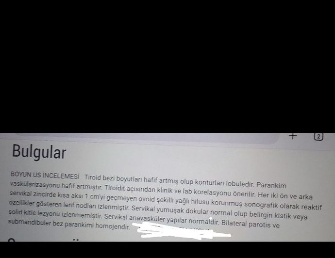 Doktor olan varsa bakabilir mi?